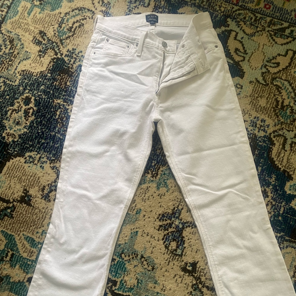 J. Crew Women's White Jeans